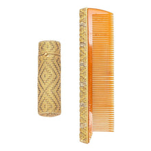 Load image into Gallery viewer, Solid 18K Gold - Purse Lipstick and Comb - Birks - 497 Grams
