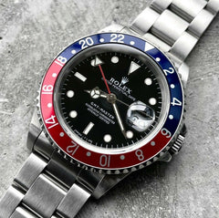 1997 Rolex GMT Master 16700 Stainless Steel Pepsi