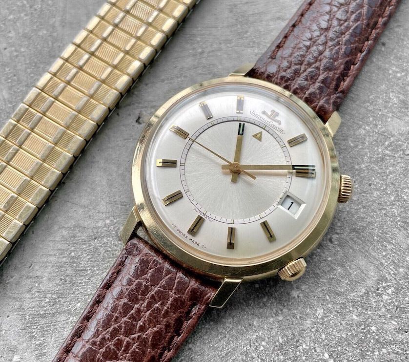 Vintage Jeager LeCoultre Memovox Stunning Unpolished Condition