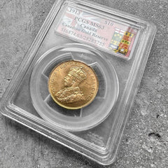 1913 Canada 10 Dollar Gold Coin Bank of Canada Gold Reserve - PCGS MS 63