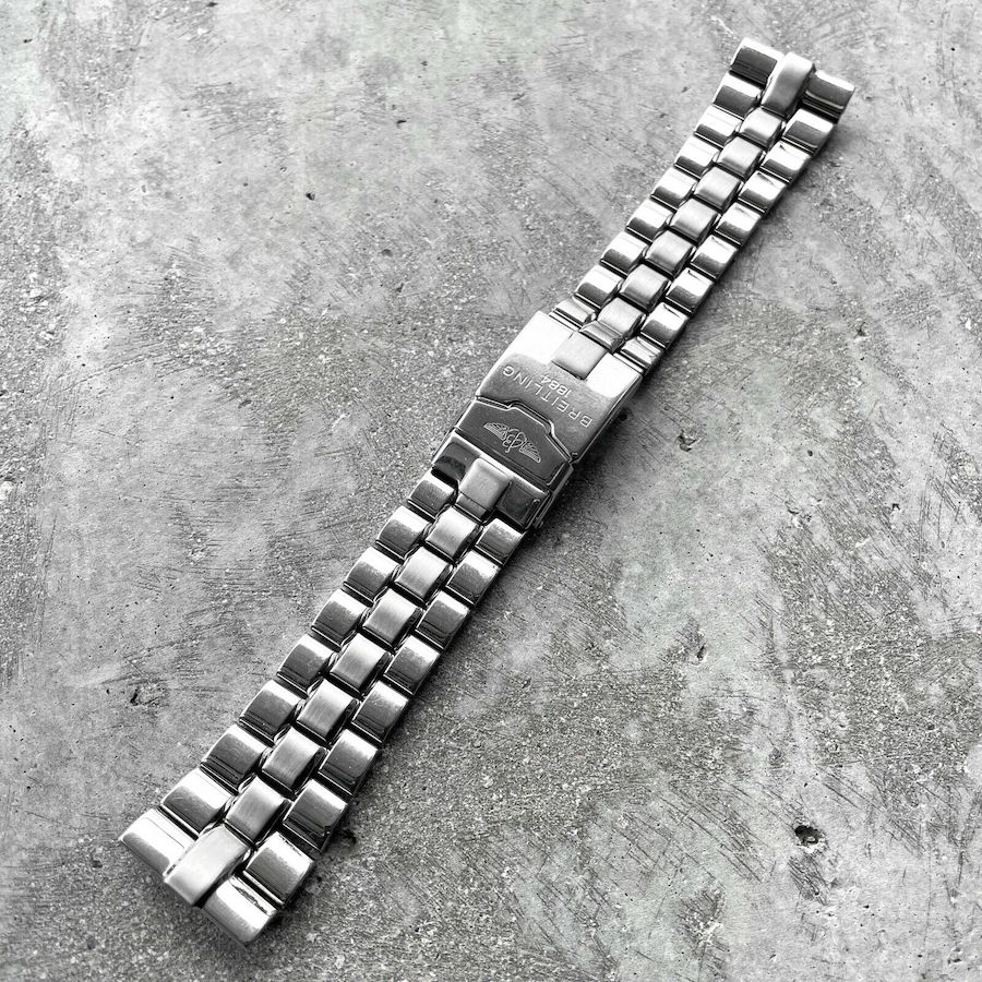 Vintage Breitling Super Avenger Stainless Steel S2303 Bracelet 891A Endlink 24mm
