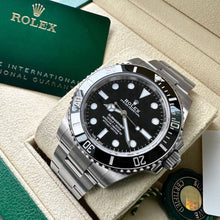 Load image into Gallery viewer, 2022 Rolex 41mm Submariner 124060 Stainless Box/ Papers 124060LN - November 2022
