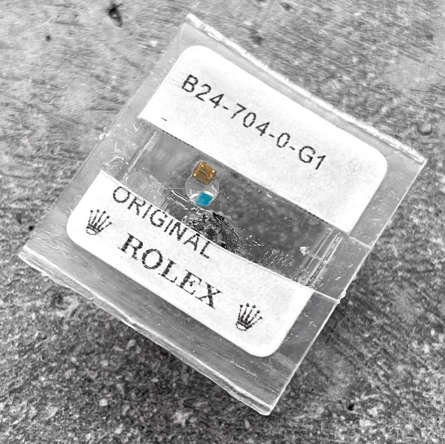 Genuine Rolex Stainless Crown B24 704 0 G1 Triple Lock Brand New Factory Sealed