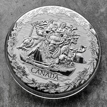 Load image into Gallery viewer, 2007 250 Dollar .9999 Silver Kilo Coin: Olympic Games - Early Canada
