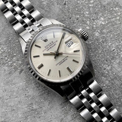 1970 Rolex Datejust 6517 - SOLID 18K White Gold