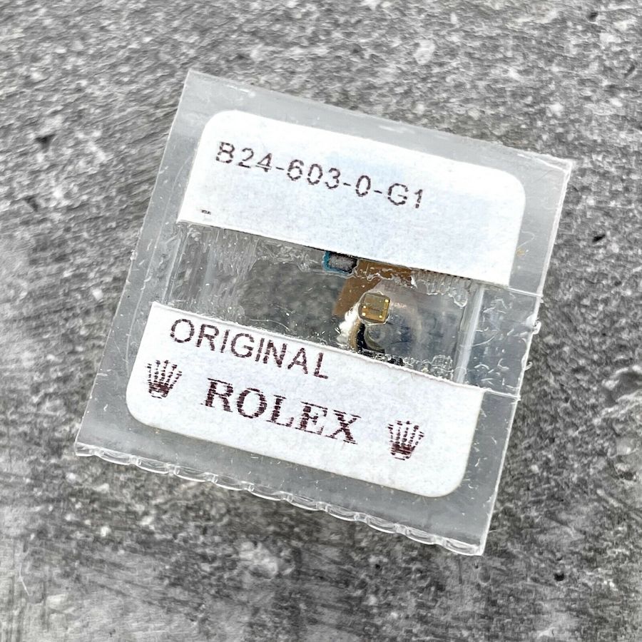 Genuine Factory Rolex Stainless Steel Crown B24 603 0 G1 – Brand New Sealed