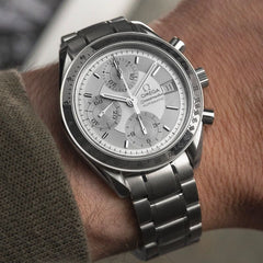 Mens Omega Speedmaster Reduced 3513.30.00 Grey Dial Stainless Steel