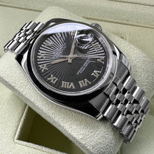 Load image into Gallery viewer, Rolex 36mm Datejust 116200 Jubilee Sun Beam dial Roman Numeral – Box / Papers
