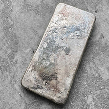 Load image into Gallery viewer, Vintage 20 oz .999 Silver Johnson Matthey Poured bar - Large Logo
