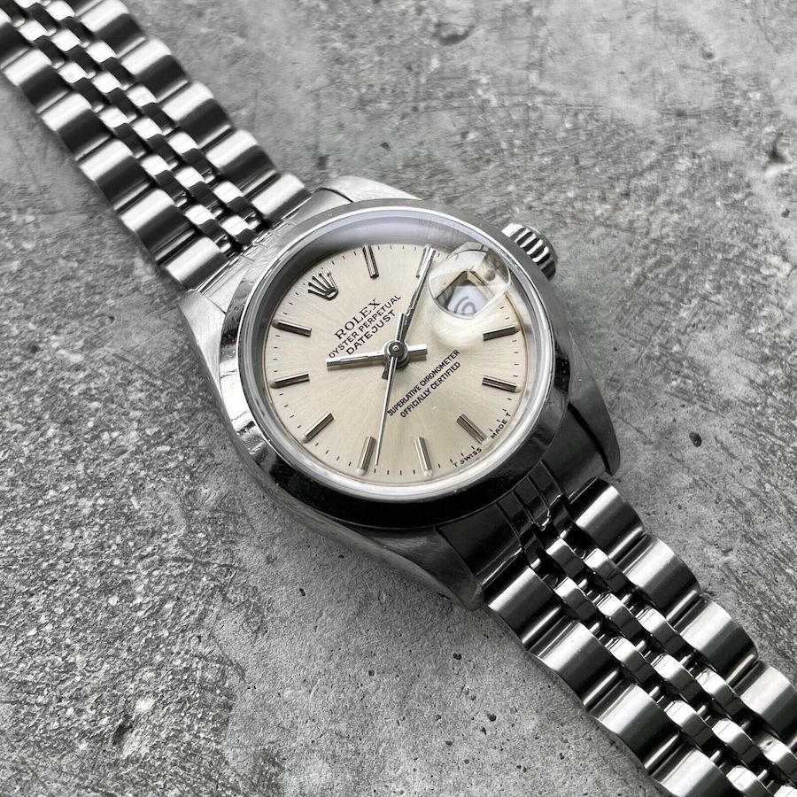 1987 Ladies Rolex Datejust Stainless Steel 69160 Jubilee - With Papers