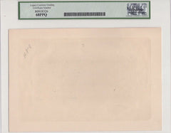 1937 $1 Bank of Canada Face + Back Proof Wide Panel Legacy Gem 68PPQ