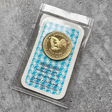 Load image into Gallery viewer, 1985 Engelhard Prospector 1/4 oz Gold Bar .9999 1/4oz - Sealed in Assay Card
