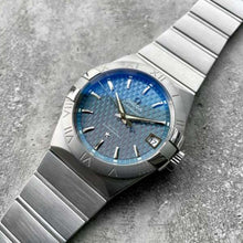 Load image into Gallery viewer, Mens 38mm Omega Constellation Stainless Steel 123.10.38.21.03.001 - Blue Dial
