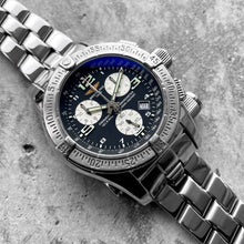 Load image into Gallery viewer, 2008 Breitling Emergency 45mm Stainless Steel A73321 Box + Papers + Serviced

