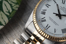 Load image into Gallery viewer, Rolex Datejust 16013 Two Tone Jubilee Roman Numeral - Attractive Buckley Dial!
