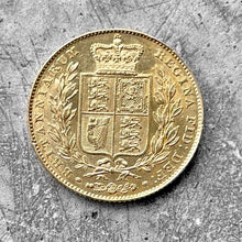 Load image into Gallery viewer, 1842 Great Britain 1 Pound Gold Coin Sovereign Queen Victoria
