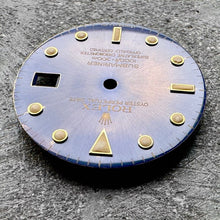 Load image into Gallery viewer, Original Rolex Submariner Dial 16618 - Tropical Golden Blue
