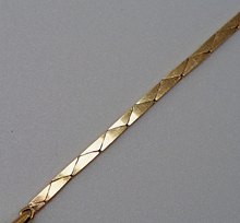 Load image into Gallery viewer, Vintage solid 14K gold crossover necklace with natural Rubies + Diamonds
