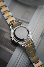 Load image into Gallery viewer, Ladies Rolex 169623 Yachtmaster Black Mother of Pearl dial Box/ Papers /Serviced
