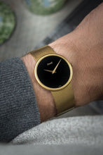 Load image into Gallery viewer, Vintage Piaget 18k Solid Yellow Gold 9035B 9P1 Calibre Black Dial
