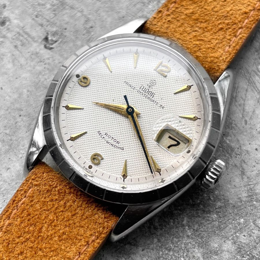 1955 Tudor Prince Oysterdate 7944 Automatic Honey Comb Dial