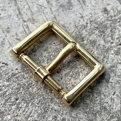 1990s Vintage Patek Philippe Solid 18K Yellow Gold PPC Buckle Clasp 17 mm