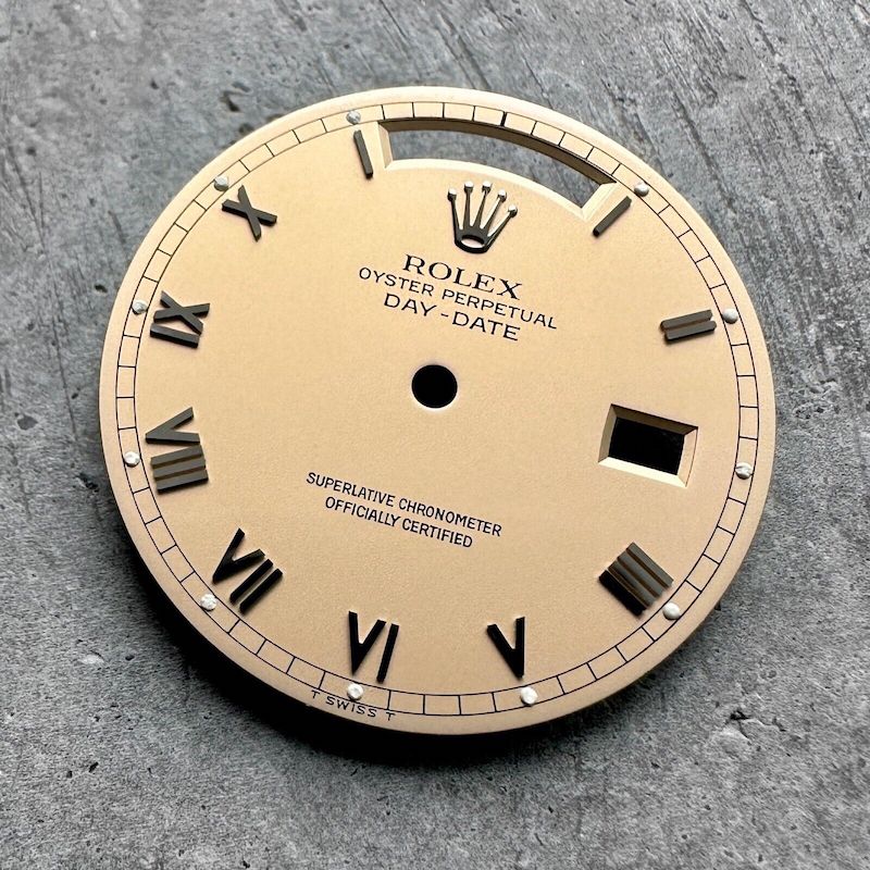 Vintage Rolex President 18039 18239 White gold - Factory original Salmon Dial