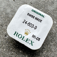Genuine Rolex Crown 24-603-9 -Brand New Factory Sealed- 18k White Gold