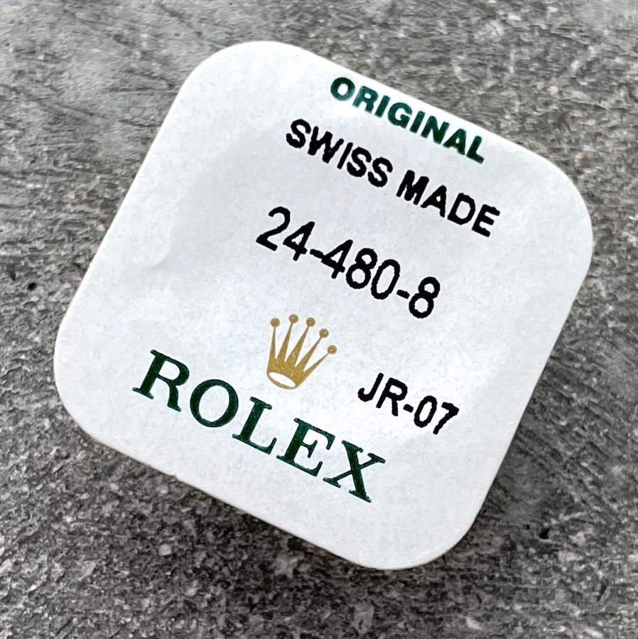 Genuine Factory Rolex Yellow Gold Twinlock Crown 24 480 8 - Sealed