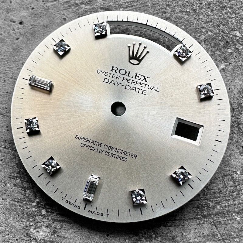 Vintage Rolex President 18039 18239 White Gold - Factory Diamond Dial - Tropical