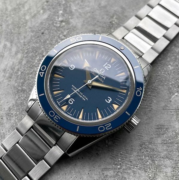 41mm Omega Seamaster 300 Blue Dial 233.90.41.21.03.001