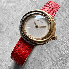 Cartier Trinity gold 2357 - Factory Diamond set