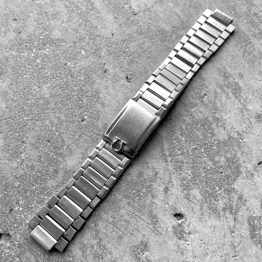 1960 Vintage Omega Bracelet Stainless Steel Band 7077