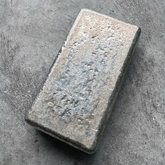 10 oz .999 Silver Johnson Matthey Poured JM bar - Small Logo - Stunning