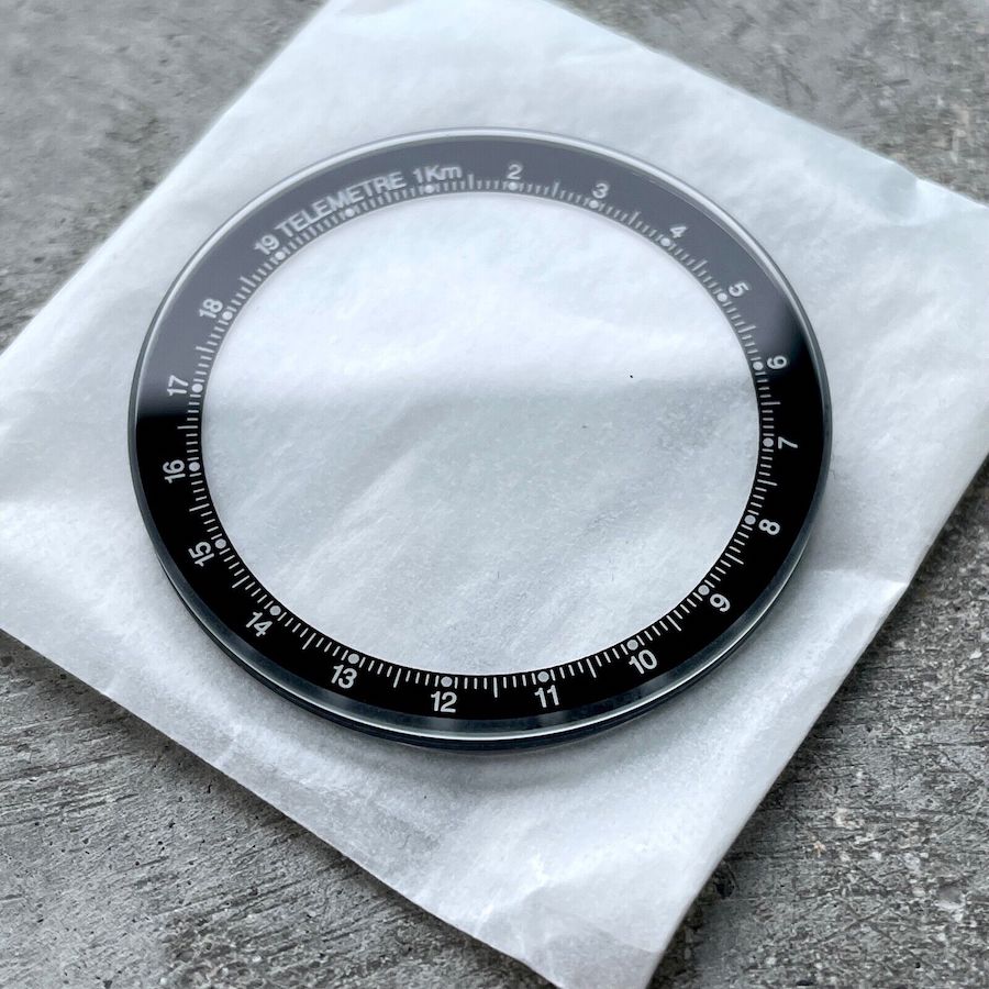 OriginalOmega 145014 Mark II 063TN5146TE1 Telemetre Bezel + Crystal