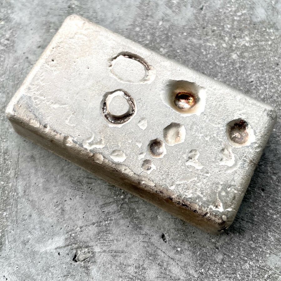 Engelhard 10 oz .999 Silver Poured 10oz Bar - 2nd Series Under 500 Mintage