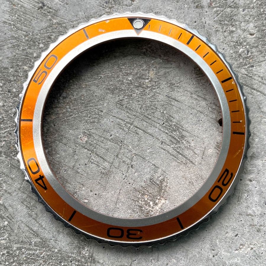 Original Omega Seamaster 082SU1703 Planet Ocean 2200.50 Orange Bezel 45.5mm