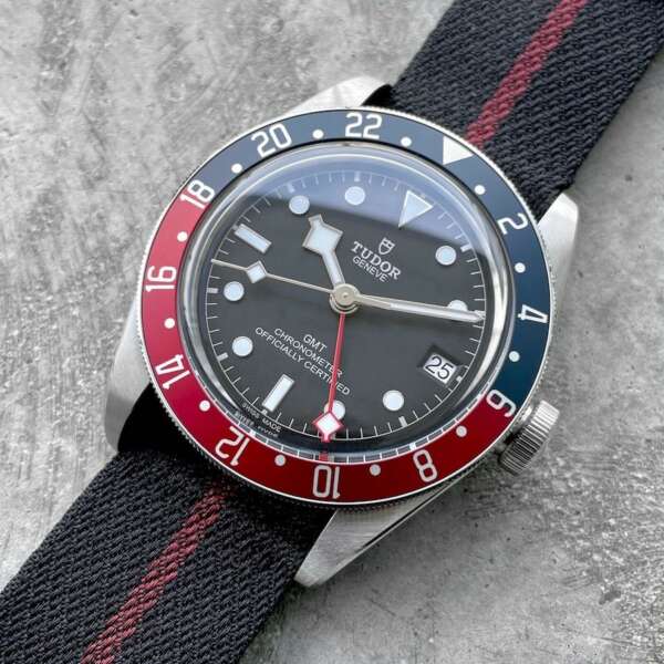 2021 Unworn 41mm Tudor Pepsi Black Bay GMT 79830RB Nato - Box + Papers