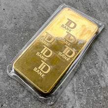 Load image into Gallery viewer, Vintage Johnson Matthey TD Gold stuck Bar .9999 10 oz - Toronto Dominion Bank
