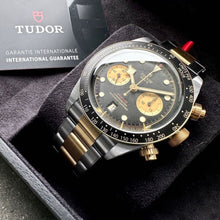Load image into Gallery viewer, 2021 Tudor Black Bay Chronograph Two Tone 79363N - Box Papers Attractive!
