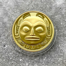 Load image into Gallery viewer, 1997 Raven Haida Canada Gold $200 Coin 1/2oz - Haida
