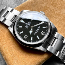 Load image into Gallery viewer, 2001 Rolex Explorer 114270 – Box and Papers + Unpolished - Near NOS with Sticker

