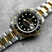 Load image into Gallery viewer, 1995 Rolex GMT Master 16713 Two Tone Gold Stainless Serviced - Box / Paper

