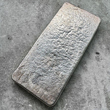Load image into Gallery viewer, 20 oz .999 Silver Johnson Matthey Poured bar - Nice Pour lines OZ.TR variety

