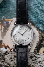 Load image into Gallery viewer, 36mm Chopard Happy Sport Diamonds Stainless Steel 8559 Automatic Movement
