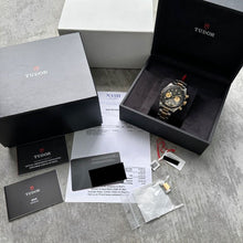 Load image into Gallery viewer, 2021 Tudor Black Bay Chronograph Two Tone 79363N - Box Papers Attractive!
