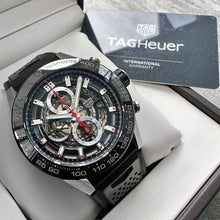 Load image into Gallery viewer, 45mm TAG Heuer Carrera Calibre Heuer 01 CAR2A1Z – Skeleton dial
