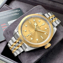 Load image into Gallery viewer, 2021 Unworn Tudor 79543 Two Tone Black Bay 41 - With stickers
