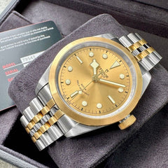 2021 Unworn Tudor 79543 Two Tone Black Bay 41 - With stickers