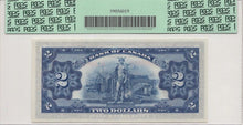 Load image into Gallery viewer, 1935 Canada English $2 Specimen BC-3S PCGS Gem New 67PPQ
